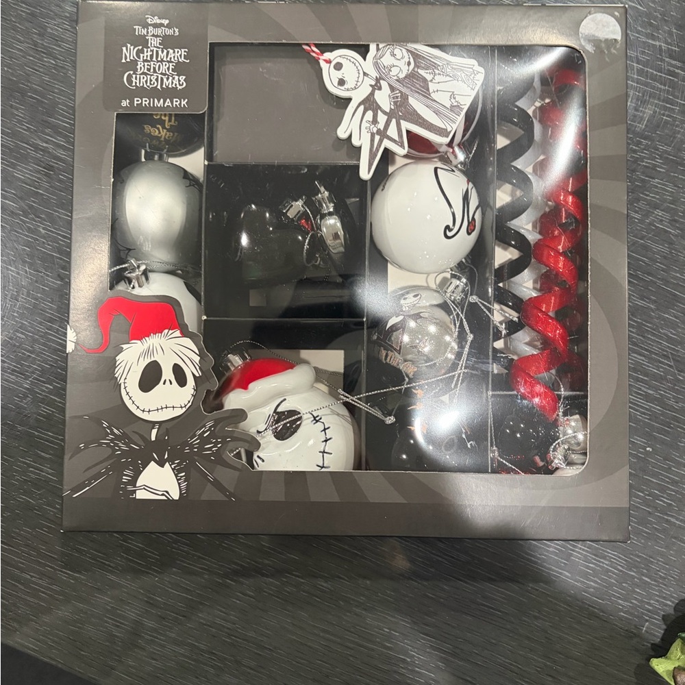 Primark Nightmare Before Christmas Ornament Collection